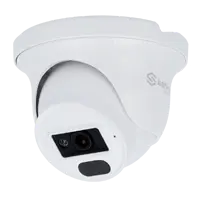 TELECAMERA IP MINIDOME 20MT IR E LED BIANCO 4MP CON POE CMOS